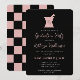 Modern PharmD Pharmacy School Studenten Inbjudningar