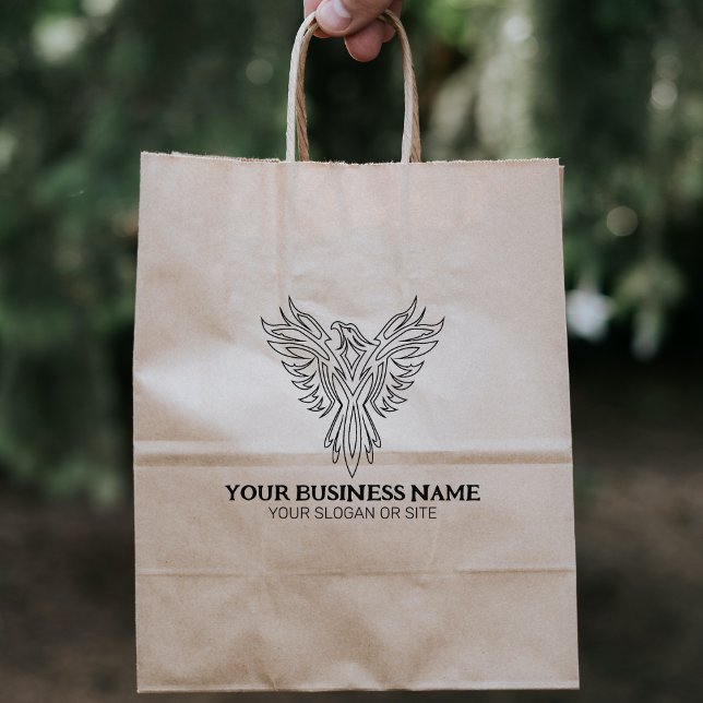 Modern Phoenix Anpassningsbar Business, stor Stämpel (Skapare uppladdad)