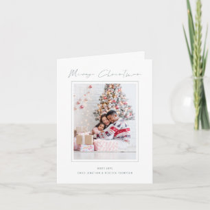 Modern Photo 2026 Calendar God jul-kort Kort