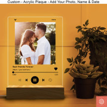 Modern Photo Album Music Bröllop-årsdag