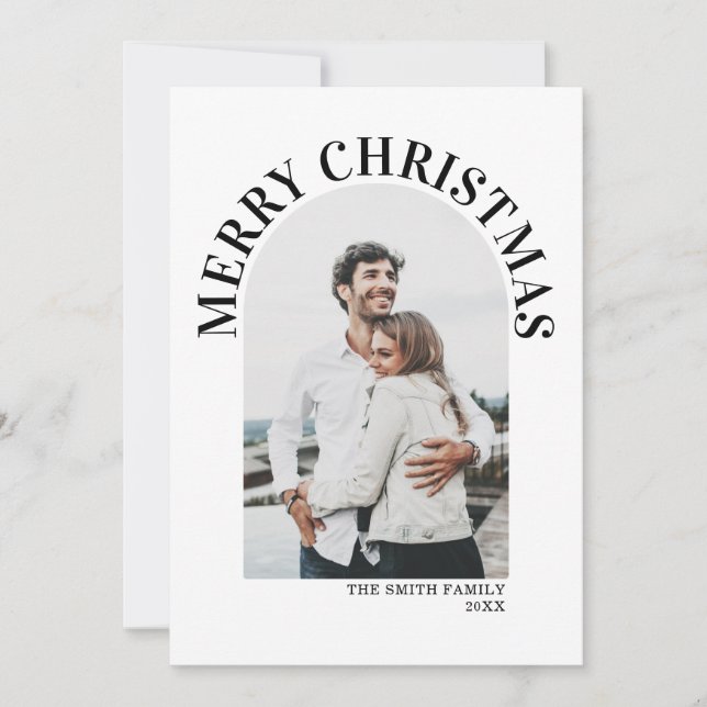 Modern Photo Arch - minimalistisk jul (Framsida)