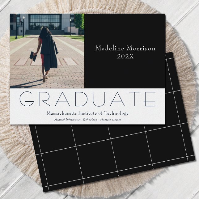 Modern Photo Black White Meddelande (Skapare uppladdad)