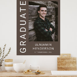 Modern Photo Boy 2023 Studenten Poster