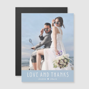 Modern Photo Bröllop Tack