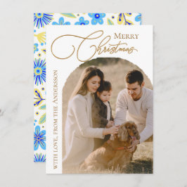 Modern Photo Christmas Julkort