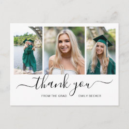 Modern Photo Collage Elegant Studenten Vykort
