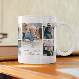 Modern Photo Collage Fars dag Kaffemugg