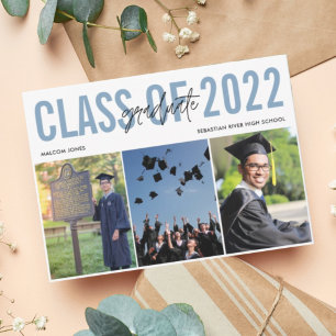 Modern Photo Collage High School Studenten Meddelande