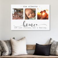 Modern Photo Collage Home, inte bara en Ställe