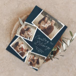 Modern Photo Collage-Religiösa - jul Julkort<br><div class="desc">Modern Photo Collage Religiösa julkort med ytterligare Helgdag från familjen på baksidan. Klicka på knappen Anpassa om du vill anpassa den här designen med foton och text.</div>