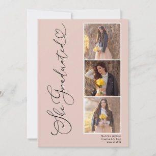 Modern Photo Collage Script Studenten Meddelande
