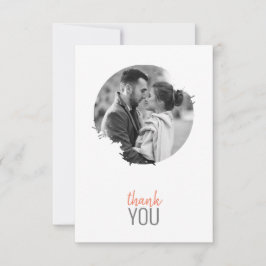 Modern Photo Flat-tack-kort Tack Kort