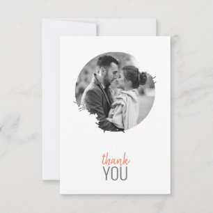 Modern Photo Flat-tack-kort Tack Kort