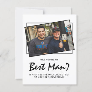 Modern Photo Funny blir du min bästa man?