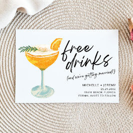 Modern Photo Funny Bröllop spara datum Datumet