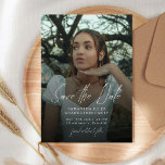 Modern Photo High School Graduation  Spara Datumet<br><div class="desc">Announce your graduate’s milestone with this Modern Photo High School Graduation Save the Date. Featuring a clean, contemporary layout and stylish typography, this design highlights a favorite senior photo while sharing the important celebration date with family and friends. Perfect for high school graduation parties, senior celebrations, and Class of 2026...</div>