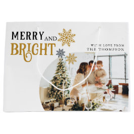 Modern Photo Merry och smart jul-Helgdag
