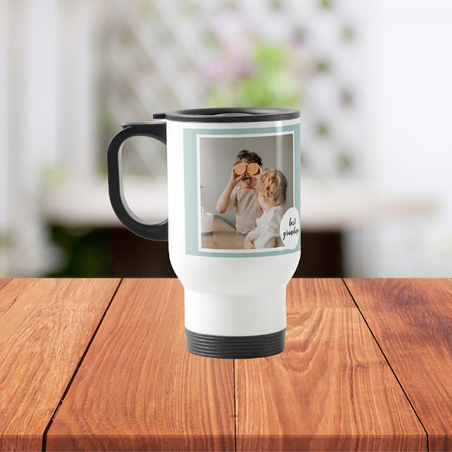 Modern Photo Mint Loely Grandma Gift Resemugg (Skapare uppladdad)
