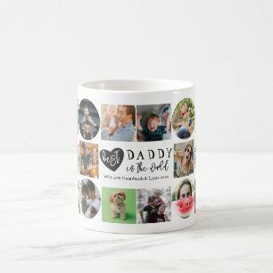 Modern Photo Mugg Best-pappa i världen