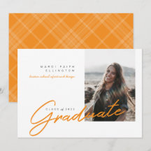 Modern Photo Orange Student