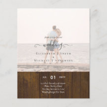 Modern PHOTO OVERLAY TEXT Bröllop budget