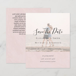 Modern PHOTO OVERLAY TEXT SPARA DATA budget
