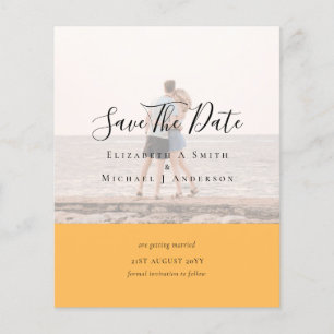 Modern PHOTO OVERLAY TEXT SPARA DATA budget Flygblad