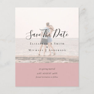 Modern PHOTO OVERLAY TEXT SPARA DATA budget Flygblad