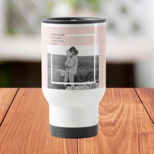 Modern Photo Pastel Rosa Family Loely Gift Resemugg