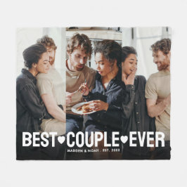 Modern Photo Personlig Bästa Kliv någonsin, kollag Fleecefilt