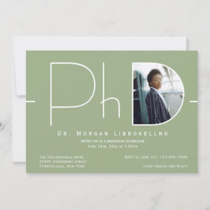 Modern Photo PhD Studenten Inbjudningar