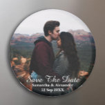 Modern Photo Spara datum magneter<br><div class="desc">Modern minimalistisk bild sparar datumet. Photo kredit StockSnap via Pixabay med licens enligt CC0. Mallbilden måste ersättas med ett eget foto</div>