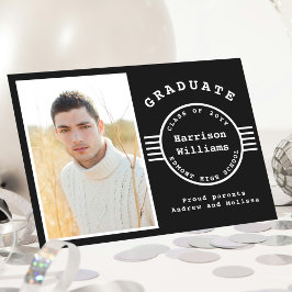 Modern Photo Student Black and White Rand Meddelande