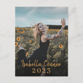 Modern Photo Studenten-klass av 2023 års meddeland Meddelande Vykort