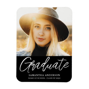 Modern Photo Studenten-meddelande Magnet
