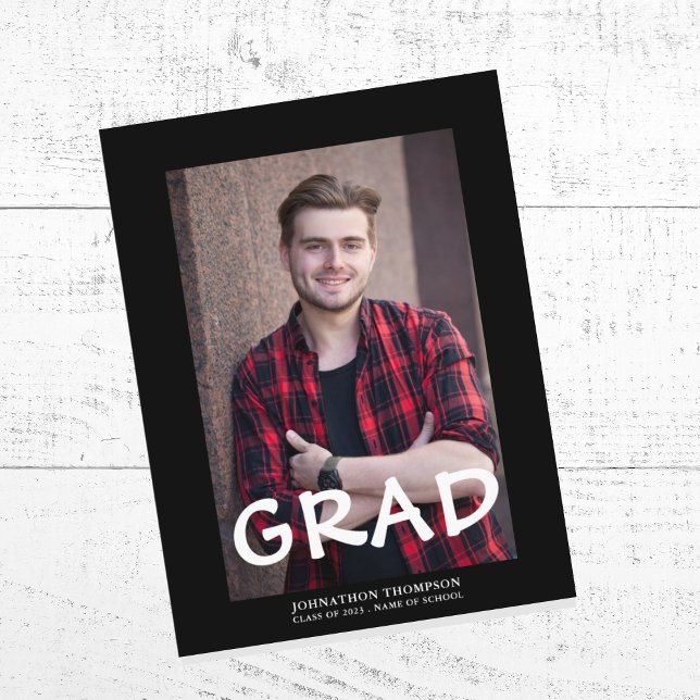 Modern Photo Studenten Meddelande Vykort (Skapare uppladdad)