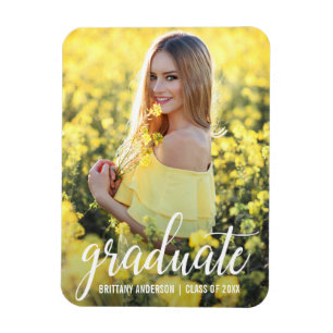 Modern Photo Studenten-meddelande W Magnet