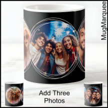 Modern Photos Collage Black C00 Far's Day Pappa