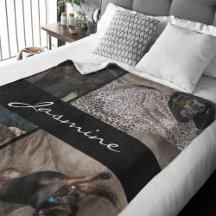 Modern Photos Collage | Ull Hund Blanket
