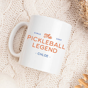 Modern Pickleball Legend Personlig Mugg