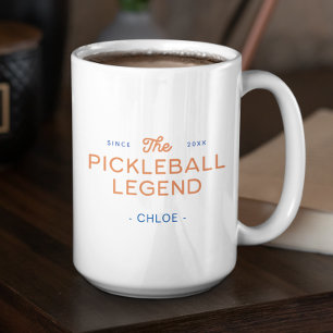 Modern Pickleball Legend Personlig Mugg