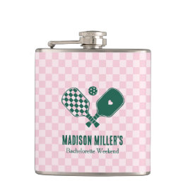 Modern Pickleball & Prosecco Sängvätstjej Weekend Fickplunta