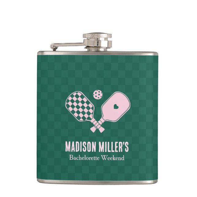 Modern Pickleball & Prosecco Sängvätstravecka Fickplunta (Framsidan)