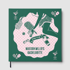 Modern Pickleball & Prosecco Systerfesthelg Gästböcker