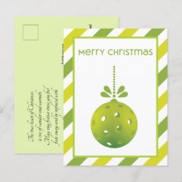 Modern Pickleball, vykort för anpassningsbar