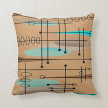 Modern Pillow Atomic 11 i mitten av århundradet