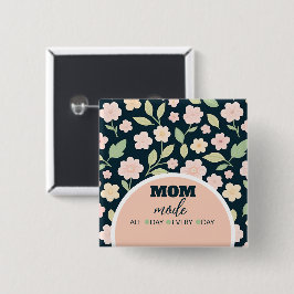 Modern Pink Wildflowers Pattern Knapp