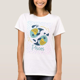Modern Pisces Fish Zodiac T-Shirt