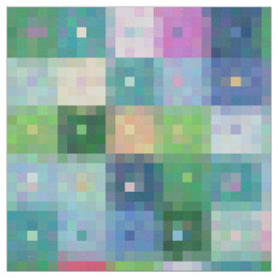 Modern pixelblockets färg-filtret tyg
