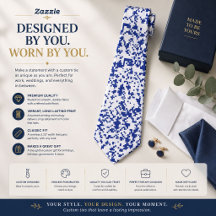 Modern pixelmönsterdesignad slips